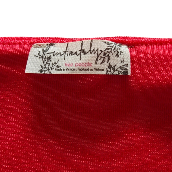 Free People Vibrant Red Bodysuit - Picture 8 of 10